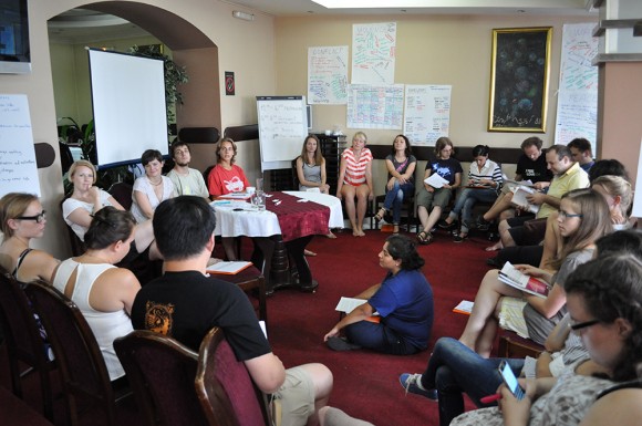 Participants at the seminar "Be the Generation of Peace!"