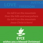 EYCE wishes you a blessed Christmas!